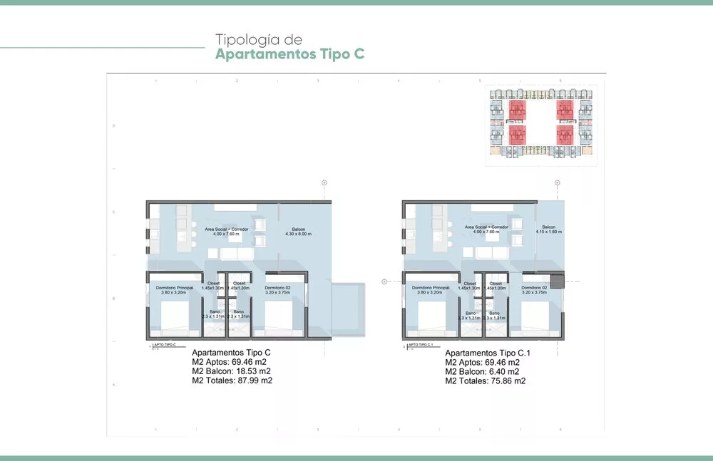 Aria Suites Residences Tipologia Apartamentos Tipo C jpg