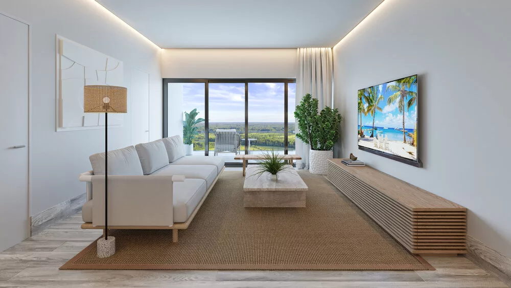 Aria Suites Residences living room jpg