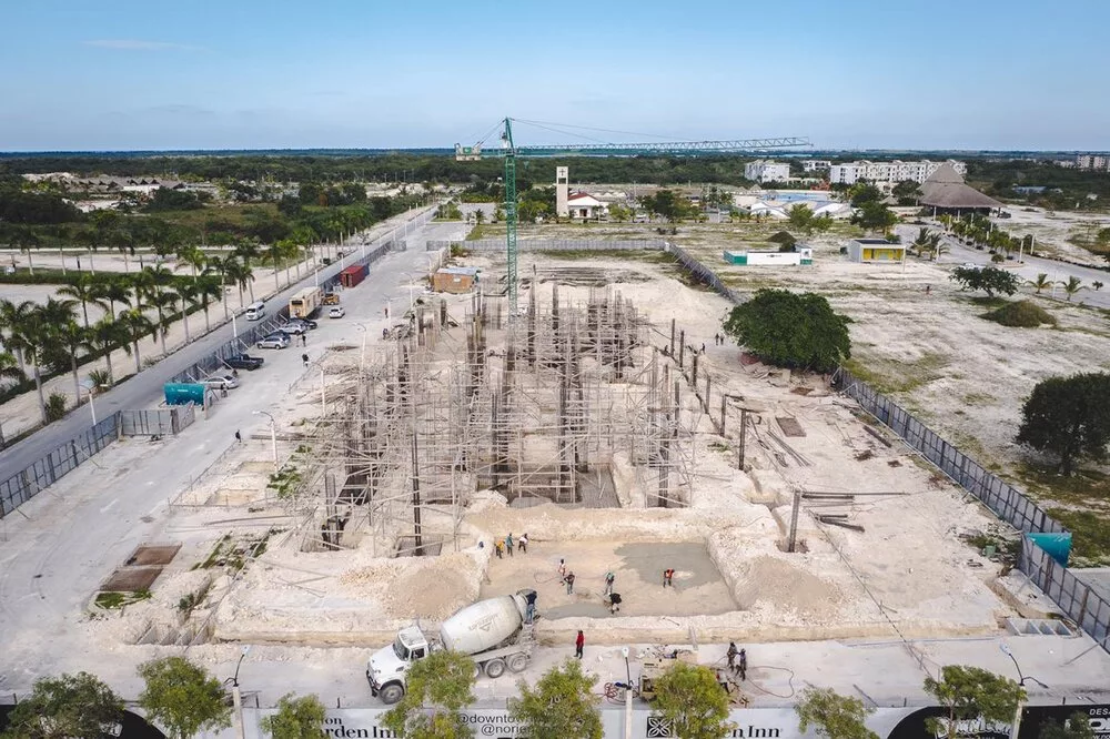 Hilton garden inn punta cana construccion jpg