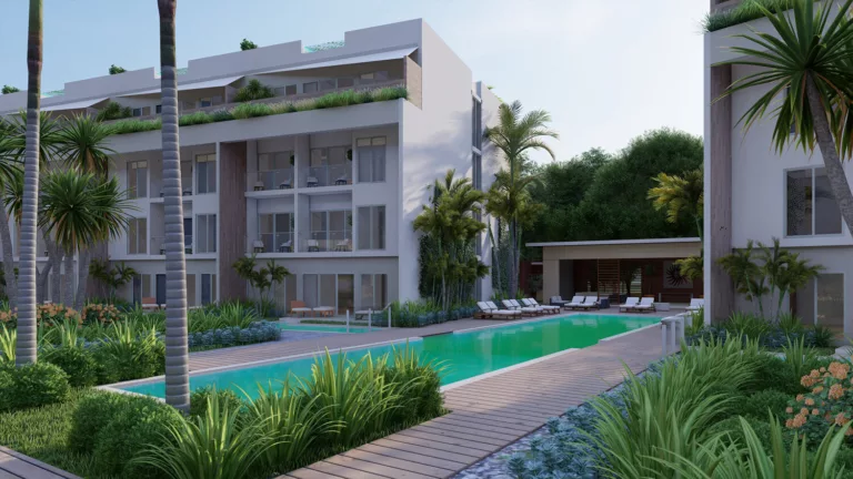 Piscina Lagoon Residences Vistacana