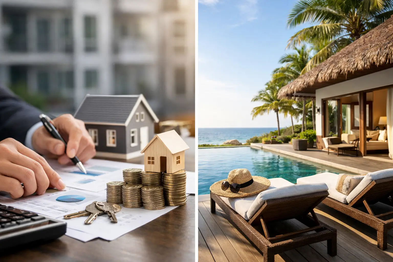 Diferencia entre inversión patrimonial y renta vacacional