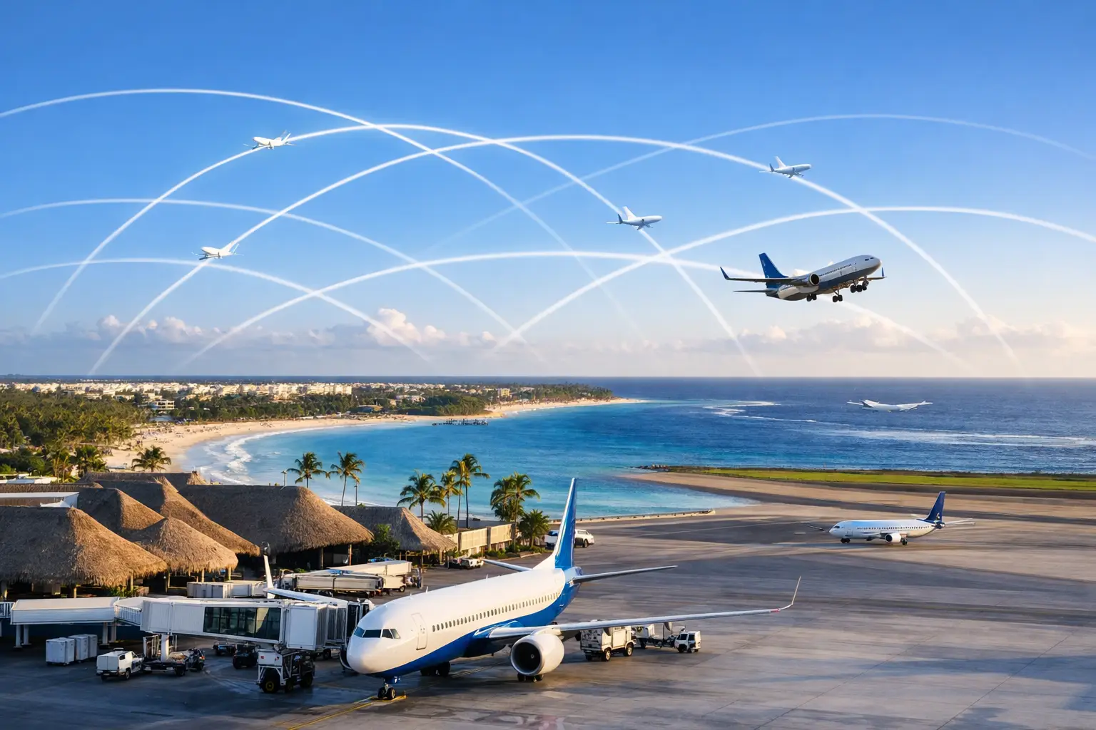 Punta Cana conecta 81 aeropuertos en 26 países