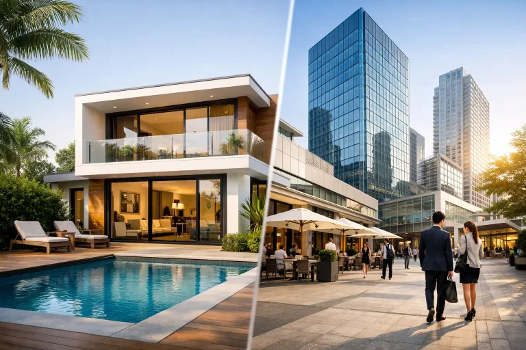 Residencial o comercial inmobiliario, ¿qué conviene?